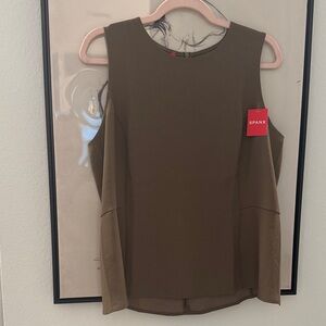 SPANX Women's Brown Sleeveless Tank Top